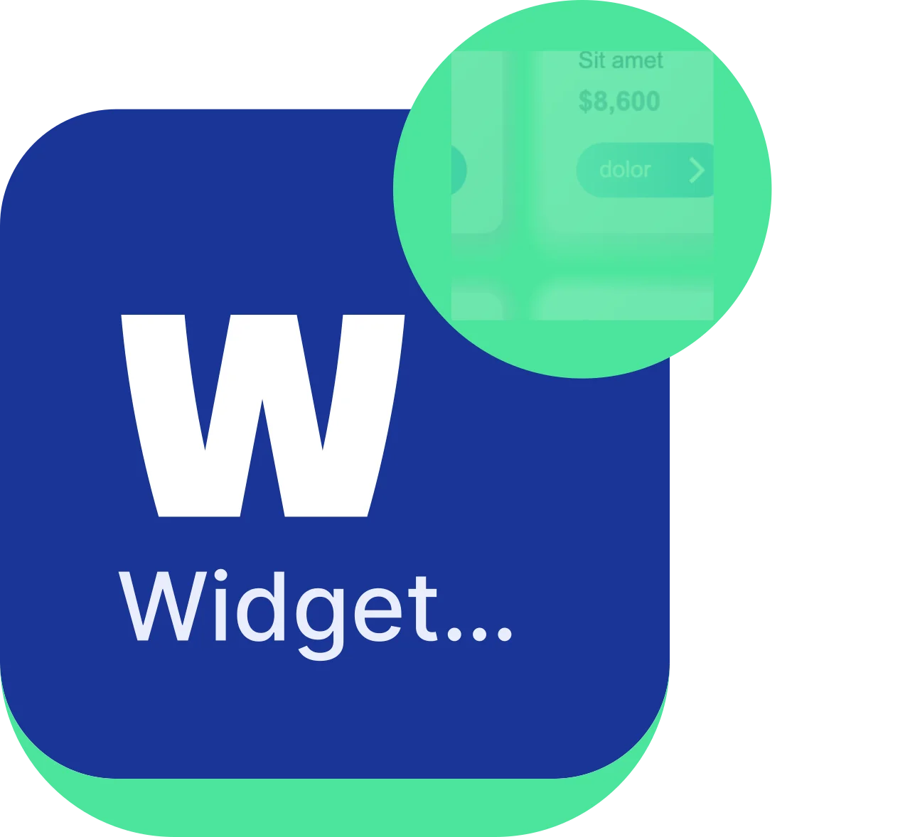 Widget de collecte d'email